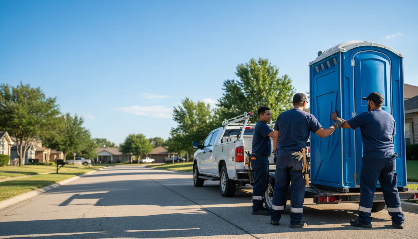 Portable Toilet Rental in Eufaula, OK near me